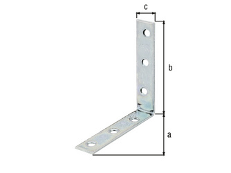 Stuhlwinkel, galv. gelb verzinkt, TxHxB 90x90x19mm Stuhlwinkel, galv. gelb verzinkt, TxHxB 90x90x19mm