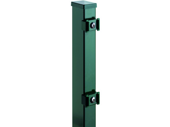 TOM ECK-Zaunpfosten RR60/40 mm mit Klemmhalter TOM ECK-Zaunpfosten RR60/40 mm mit Klemmhalter