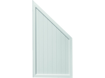 Sichtschutz Kunststoff weiß "TRENDLINE-KS" Ecke, Rechts Rahmen 50/70mm, Füllung 17/200 mm Sichtschutz Kunststoff weiß "TRENDLINE-KS" Ecke, Rechts Rahmen 50/70mm, Füllung 17/200 mm