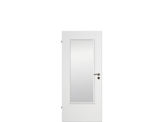 Zimmertür CPL 1529 CPL-Esche weiß deckend Vollspan "Modell LA1 Typ V" Zimmertür CPL 1529 CPL-Esche weiß deckend Vollspan "Modell LA1 Typ V"