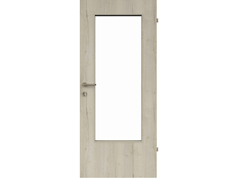 Zimmertür CPL Fachwerk Eiche Sand Vollspan LA3 Zimmertür CPL Fachwerk Eiche Sand Vollspan LA3