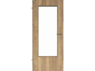 Zimmertür CPL Fachwerk Eiche natur Vollspan LA3 Zimmertür CPL Fachwerk Eiche natur Vollspan LA3