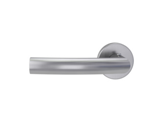 Türgriffgarnitur LORITA Klipptechnik Rosetten rund smart2lock Edelstahl matt Türgriffgarnitur LORITA Klipptechnik Rosetten rund smart2lock Edelstahl matt