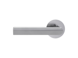 Türgriffgarnitur TRI 134 Flachrosette rund smart2lock Edelstahl matt Türgriffgarnitur TRI 134 Flachrosette rund smart2lock Edelstahl matt