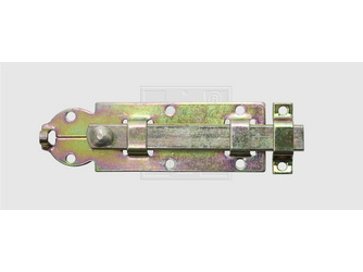 Türriegel mit Knopf und Schlaufe 120mm Stahl verzinkt (1 Stück) - 686 50 31 75 Türriegel mit Knopf und Schlaufe 120mm Stahl verzinkt (1 Stück) - 686 50 31 75