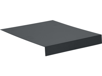 Tablett L-Form ca. 69x50x7 cm Aluminium anthrazit Tablett L-Form ca. 69x50x7 cm Aluminium anthrazit