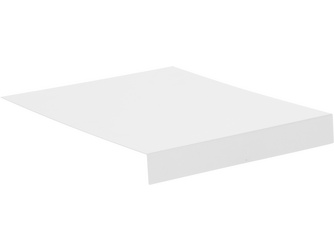 Tablett L-Form ca. 69x50x7 cm Aluminium weiß Tablett L-Form ca. 69x50x7 cm Aluminium weiß
