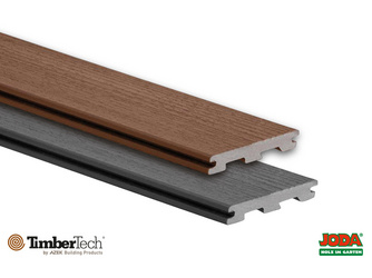 Terrassendiele cWPC Massiv strukturiert Grau Terrain - 24 x 136 mm Terrassendiele cWPC Massiv strukturiert Grau Terrain - 24 x 136 mm