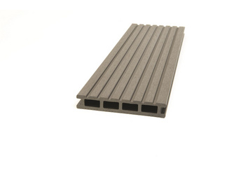 Terrassendiele BPC Hohlkammer geschliffen / gebürstet mahagoni BambooGard - 25 x 145 mm Terrassendiele BPC Hohlkammer geschliffen / gebürstet mahagoni BambooGard - 25 x 145 mm