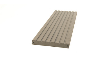 Terrassendiele BPC massiv geschliffen / gebürstet ebony BambooGard - 20 x 145 mm Terrassendiele BPC massiv geschliffen / gebürstet ebony BambooGard - 20 x 145 mm