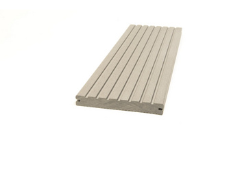 Terrassendiele BPC massiv geschliffen / gebürstet silver cedar BambooGard - 20 x 145 mm Terrassendiele BPC massiv geschliffen / gebürstet silver cedar BambooGard - 20 x 145 mm