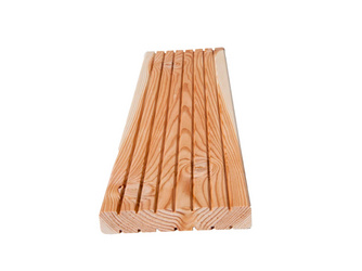Terrassendiele Hochgebirgslärche beidseitig Anti-Rutsch-Profil - 25 x 140 mm Terrassendiele Hochgebirgslärche beidseitig Anti-Rutsch-Profil - 25 x 140 mm