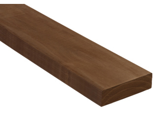 Terrassendiele Radiata Pine Sichtseite glatt gehobelt/Rückseite glatt gehobelt ohne Anspruch ohne Nut thermobehandelt - 38 x 140 mm Terrassendiele Radiata Pine Sichtseite glatt gehobelt/Rückseite glatt gehobelt ohne Anspruch ohne Nut thermobehandelt - 38 x 140 mm