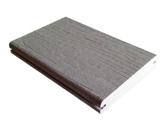 Terrassendiele WPC Massiv gemasert grau Terracon - 21 x 137 mm Terrassendiele WPC Massiv gemasert grau Terracon - 21 x 137 mm