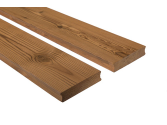 Terrassendiele Thermo-Kiefer strukturiert gehobelt und gebürstet - 26 x 115 mm Terrassendiele Thermo-Kiefer strukturiert gehobelt und gebürstet - 26 x 115 mm