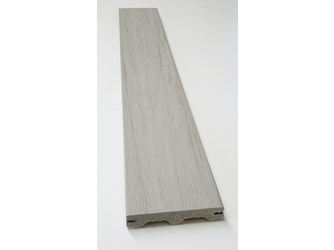 Terrassendiele WPC massiv Hartholzprägung grau Terracon Piazza One - 25 x 140 mm Terrassendiele WPC massiv Hartholzprägung grau Terracon Piazza One - 25 x 140 mm