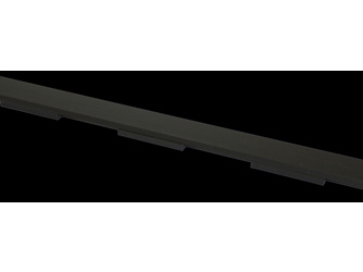 Terrassenmeister Schiene flach EPDM Abmessung Länge 2400 mm Breite 55 mm Höhe 20 mm Terrassenmeister Schiene flach EPDM Abmessung Länge 2400 mm Breite 55 mm Höhe 20 mm