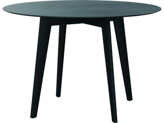 Tisch Ø 110 cm Aluminium anthrazit mit Tischplatte Silverstar 2.0 Dekor Zement Tisch Ø 110 cm Aluminium anthrazit mit Tischplatte Silverstar 2.0 Dekor Zement