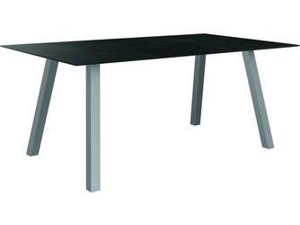 Tisch 180 x 100cm Interno Vierkantrohr Edelstahl Tischplatte Silverstar 2.0 Dark Marble Tisch 180 x 100cm Interno Vierkantrohr Edelstahl Tischplatte Silverstar 2.0 Dark Marble