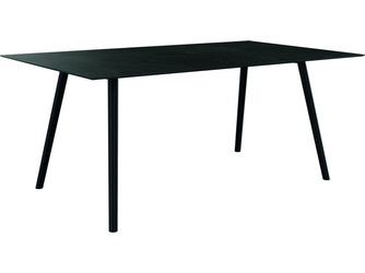Tisch Interno Rundrohr konisch Alum. schwarz matt/Tischpl. Silverstar 2.0 Dark Marble Tisch Interno Rundrohr konisch Alum. schwarz matt/Tischpl. Silverstar 2.0 Dark Marble