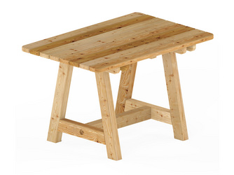 Tisch Sirmione Hochgebirgslärche 75 cm gebürstet Tisch Sirmione Hochgebirgslärche 75 cm gebürstet