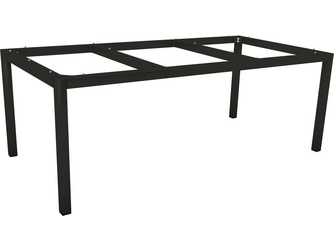 Tischgestell Aluminium schwarz matt Tischgestell Aluminium schwarz matt