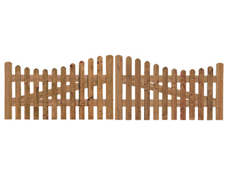 Tor 2-flügelig Fichte KDI Holz Oberbogen Typ A Tor 2-flügelig Fichte KDI Holz Oberbogen Typ A