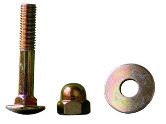 Torbandschrauben-Set gelb, 10x60, Beutel á 2 Torbandschrauben-Set gelb, 10x60, Beutel á 2