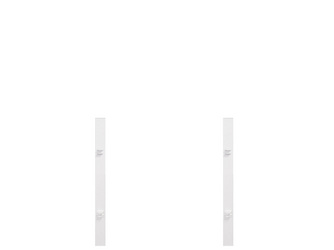 Torpfosten-Set zum Einbetonieren für Vorgarten-Doppeltor, weiß 8x8x160cm Torpfosten-Set zum Einbetonieren für Vorgarten-Doppeltor, weiß 8x8x160cm