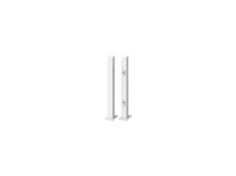 Torpfostenset LONGLIFE CLEOEinzeltor aufschrauben weiß 8 x 8 cm Torpfostenset LONGLIFE CLEOEinzeltor aufschrauben weiß 8 x 8 cm