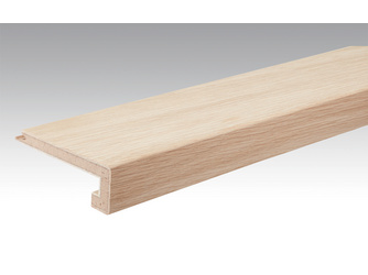 Treppenkante Parkett U-Profil 2150x13mm R18 Eiche harmonisch roh Treppenkante Parkett U-Profil 2150x13mm R18 Eiche harmonisch roh