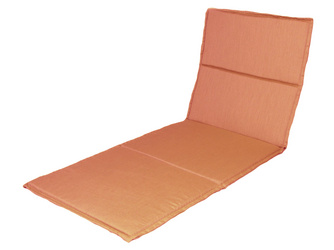 Universal-Liegenauflage ca. 3 cm 100% Polyacryl Dessin orange Universal-Liegenauflage ca. 3 cm 100% Polyacryl Dessin orange