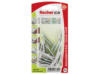Universaldübel FU 6x35 SK SB-Karte Universaldübel FU 6x35 SK SB-Karte