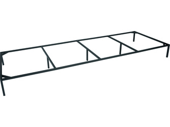 Untergestell Aluminium anthrazit Profil 20 x 20 mm 244 x 85 x 21 cm zu Fontana/Corda Untergestell Aluminium anthrazit Profil 20 x 20 mm 244 x 85 x 21 cm zu Fontana/Corda