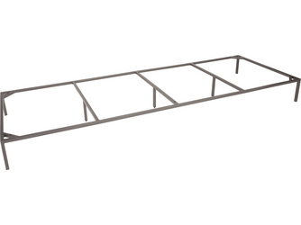 Untergestell Aluminium graphit Profil 20 x 20 mm 244 x 85 x 21 cm zu Fontana/Corda Untergestell Aluminium graphit Profil 20 x 20 mm 244 x 85 x 21 cm zu Fontana/Corda