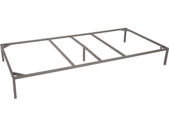 Untergestell Aluminium graphit Profil 20 x 20 mm 172 x 85 x 21 cm zu Fontana/Corda Untergestell Aluminium graphit Profil 20 x 20 mm 172 x 85 x 21 cm zu Fontana/Corda