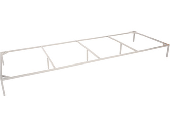 Untergestell Aluminium weiß Profil 20 x 20 mm 244 x 85 x 21 cm zu Fontana/Corda Untergestell Aluminium weiß Profil 20 x 20 mm 244 x 85 x 21 cm zu Fontana/Corda
