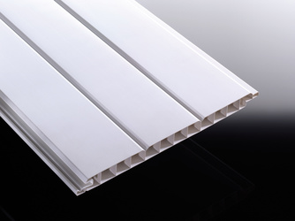 VP250 3-Brettoptik PVC-Verkleidungspaneel 17mm 250x3000mm weiß VP250 3-Brettoptik PVC-Verkleidungspaneel 17mm 250x3000mm weiß