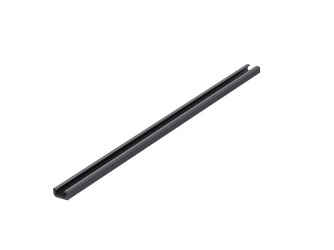 Verbindungsschuh anthrazit 2050x55,5x27,5mm für UK 40x40mm Verbindungsschuh anthrazit 2050x55,5x27,5mm für UK 40x40mm
