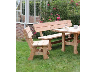 Vogtland Gartentisch Lärche 200 x 87 x 75 cm