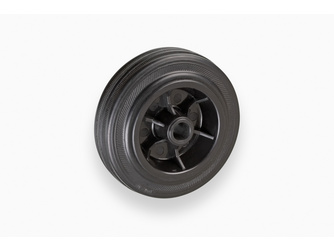 Vollgummirad 100mm PVC-Felge schwarz 810060 (1 Stück) - 677 400 000 75 Vollgummirad 100mm PVC-Felge schwarz 810060 (1 Stück) - 677 400 000 75