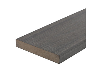 WPC 23 x 138 mm NTW Ultrashield Dark Grey SE Randdiele massiv Länge: 3000 mm WPC 23 x 138 mm NTW Ultrashield Dark Grey SE Randdiele massiv Länge: 3000 mm