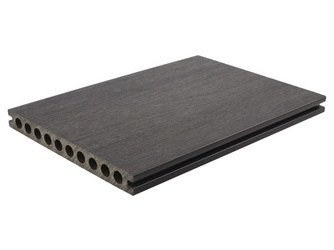 Terrassendiele WPC Hohlkammer Holzstruktur / glatt Dark Grey - 23 x 210 mm Terrassendiele WPC Hohlkammer Holzstruktur / glatt Dark Grey - 23 x 210 mm