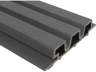 WPC WEO35 Light Grey Cladding 33x170mm Deckmaß 140mm FZERT Länge: 3600mm WPC WEO35 Light Grey Cladding 33x170mm Deckmaß 140mm FZERT Länge: 3600mm