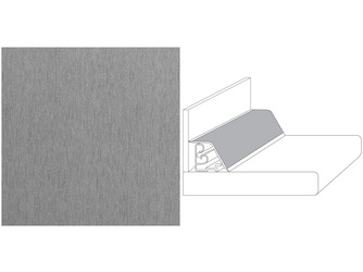 Wandanschlussprofil WAP-Compact alu Wandanschlussprofil WAP-Compact alu