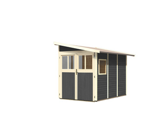 Gerätehaus Wandlitz 3 terragrau Gerätehaus Wandlitz 3 terragrau