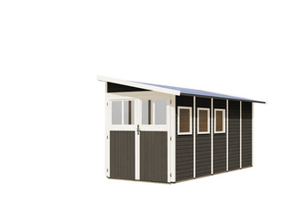 Gerätehaus Wandlitz 5 terragrau Gerätehaus Wandlitz 5 terragrau