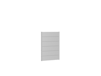 Sichtschutzzaun Stahl silber-metallic Wandpaneel ohne Acrylglas Sichtschutzzaun Stahl silber-metallic Wandpaneel ohne Acrylglas