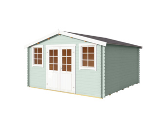 Wels 4 DT Blockbohlenhaus 28mm Wels 4 DT Blockbohlenhaus 28mm