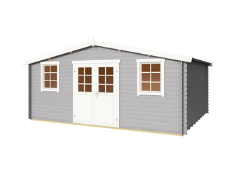 Wels 5 Blockbohlenhaus 28mm Wels 5 Blockbohlenhaus 28mm